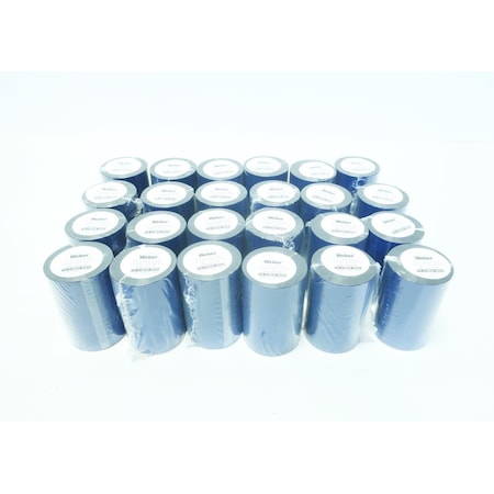 Weber Duraprint Ii Box Of 24 4In X 984Ft Thermal Transfer Ribbon Ink Ribbon 618938 00054